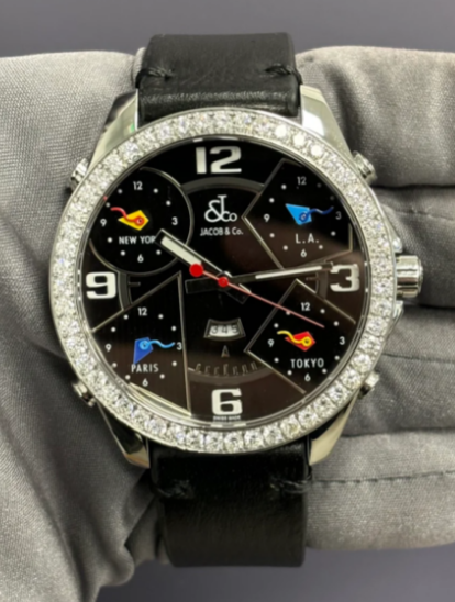 Review Jacob & Co Five Time Zone JCM-2 Replica watch - Click Image to Close